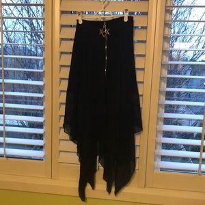 Killstar dupe handkerchief skirt